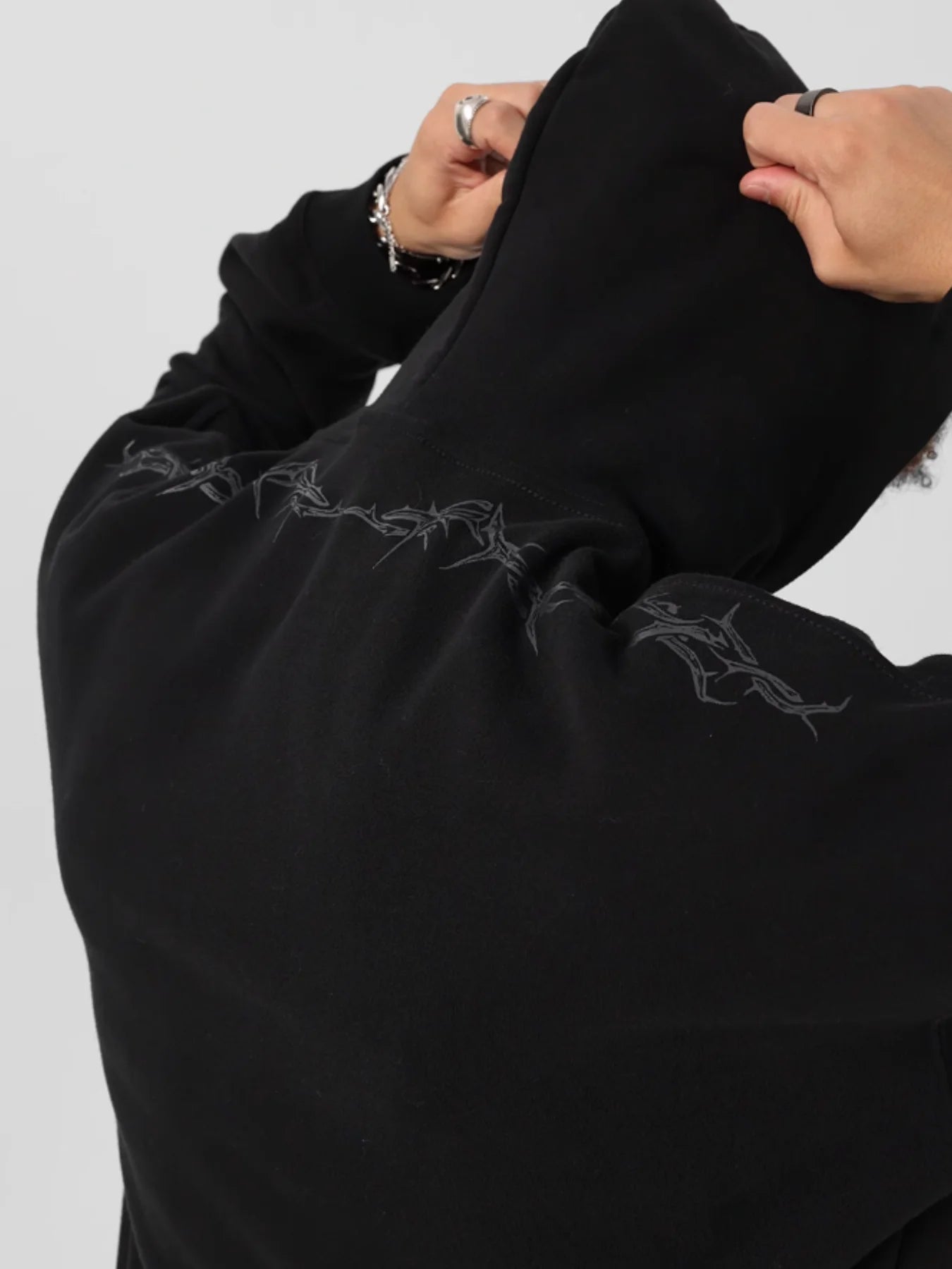 Thorn Collar Hoodie