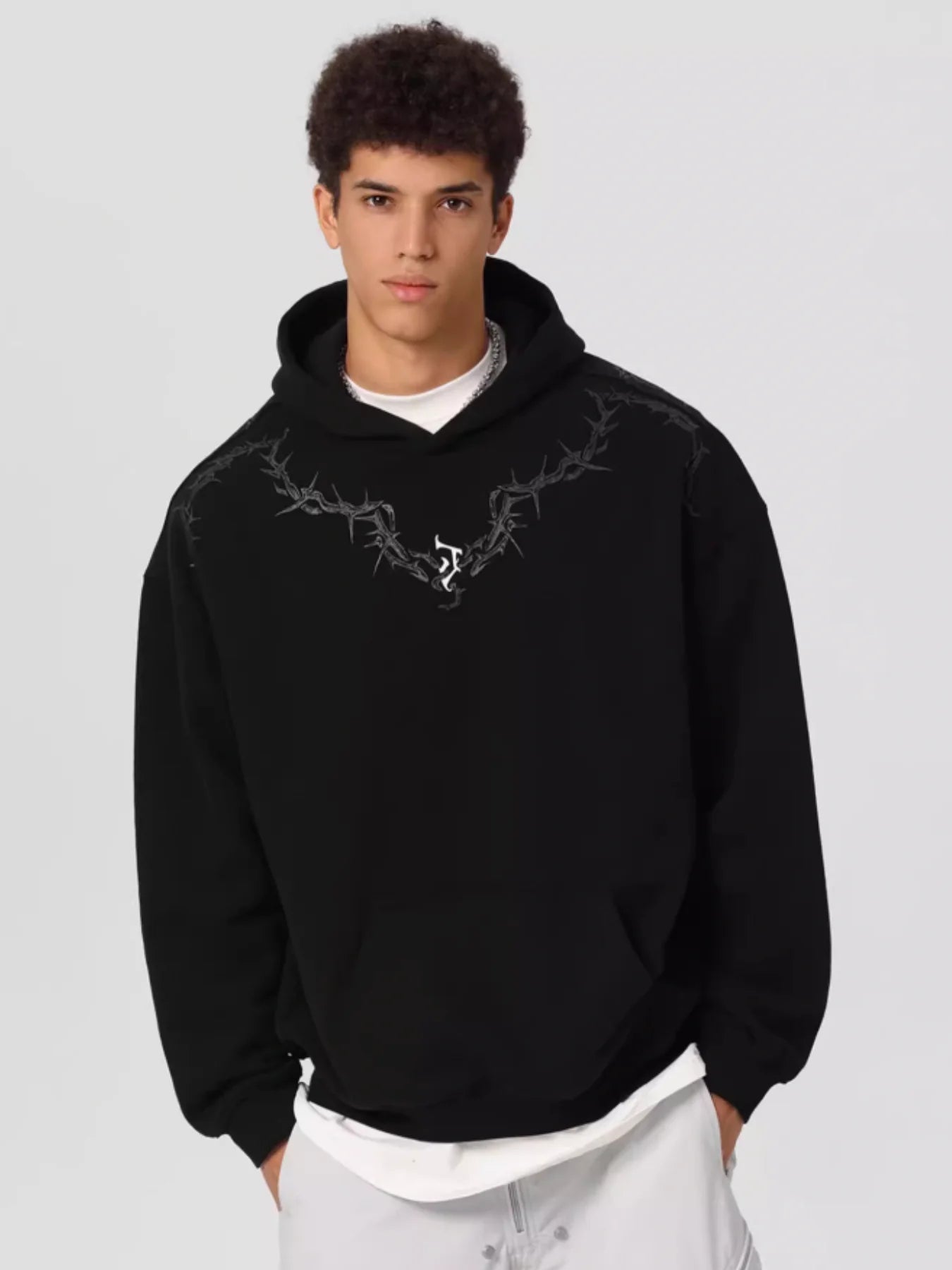 Thorn Collar Hoodie