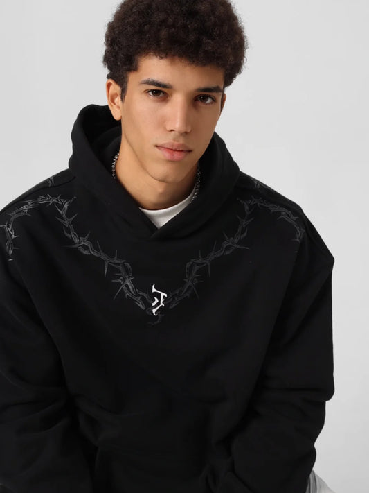 Thorn Collar Hoodie